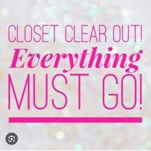 Moving everything must go!